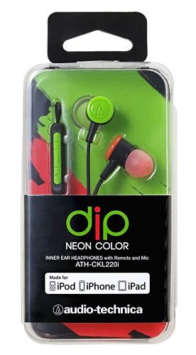 ydip NEON COLORzaudio-technica/iPod iPhone iPadpŰ԰ͯ/ATH-CKL220i BCZ ׯڲް