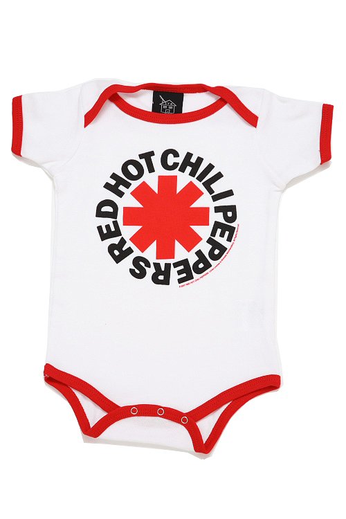 Red Hot Chili Peppers ̨T White/Red (Baby ) ܲ