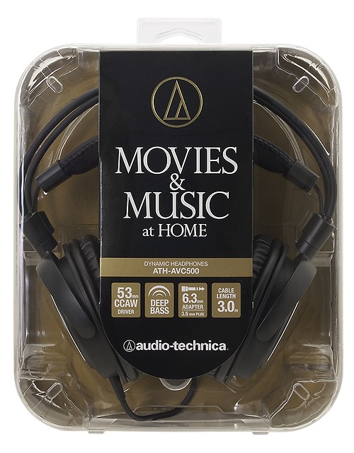 yMOVIES & MUSIC at HOMEzaudio-technica/޲Яͯ/ATH-AVC500 