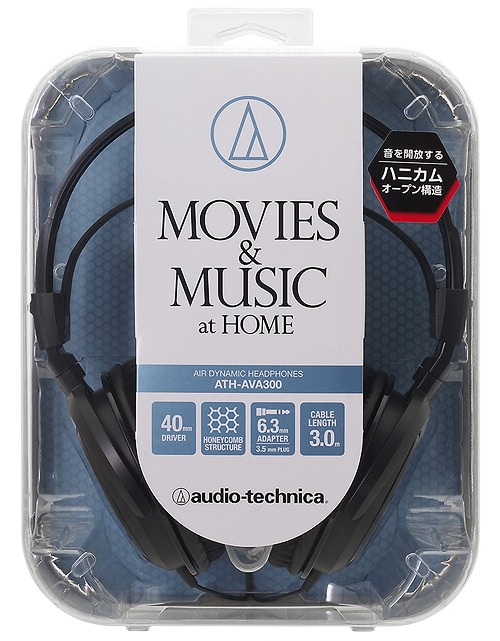 yMOVIES & MUSIC at HOMEzaudio-technica/޲Яͯ/ATH-AVA300 