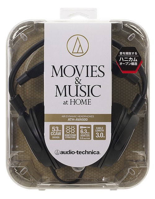 yMOVIES & MUSIC at HOMEzaudio-technica/޲Яͯ/ATH-AVA500 