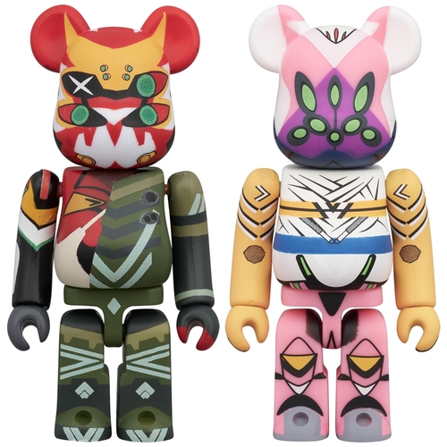 BE@RBRICK 2PCS SET ��ާݹ�ص� �V2���@Alpha & ��ާݹ�ص� 8���@Beta �Վ��퓬�`�� 