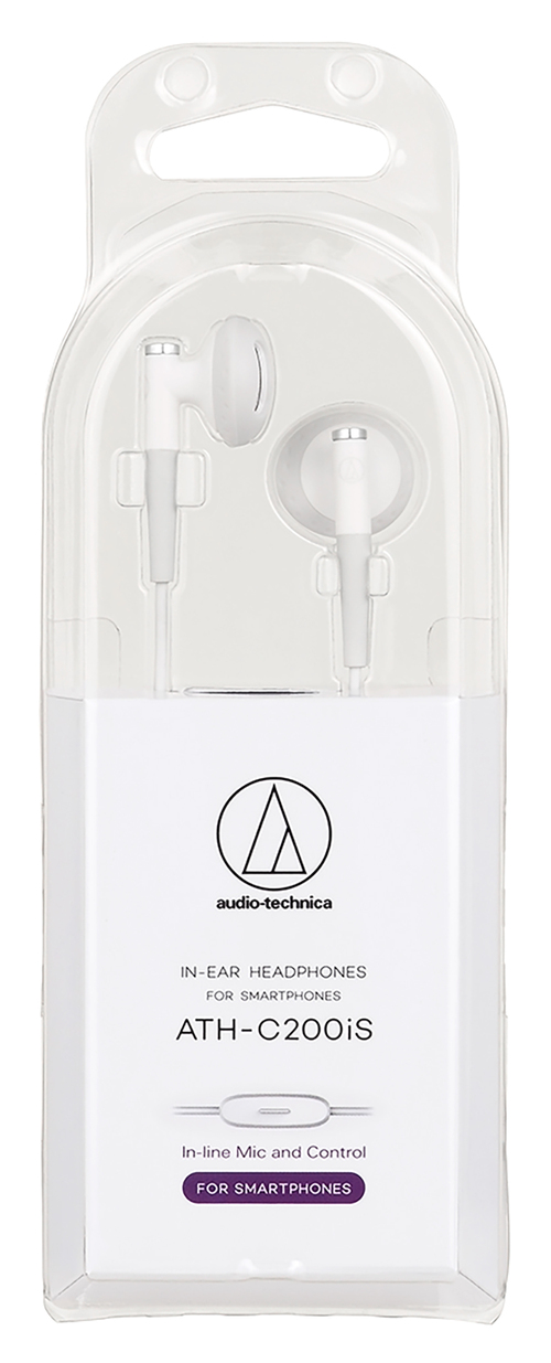 yfor SMARTPHONEzaudio-technica/ϰ̫ݗpŰ԰ͯ/ATH-C200iS WH 