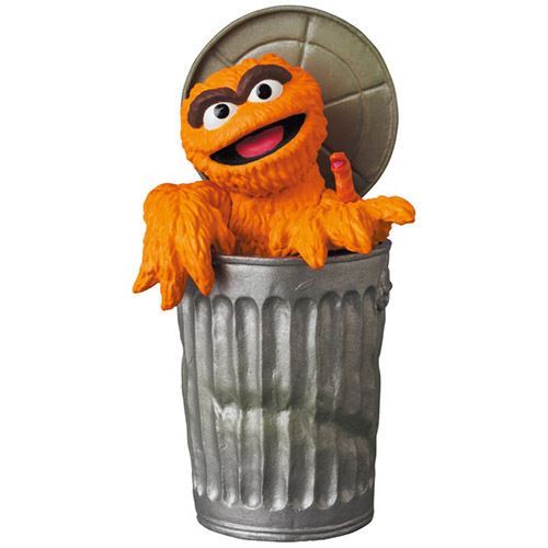 ިð̨ޭ UDF SESAME STREET ذ2 OSCAR THE GROUCH TheOriginal Orange Fur Ver. 