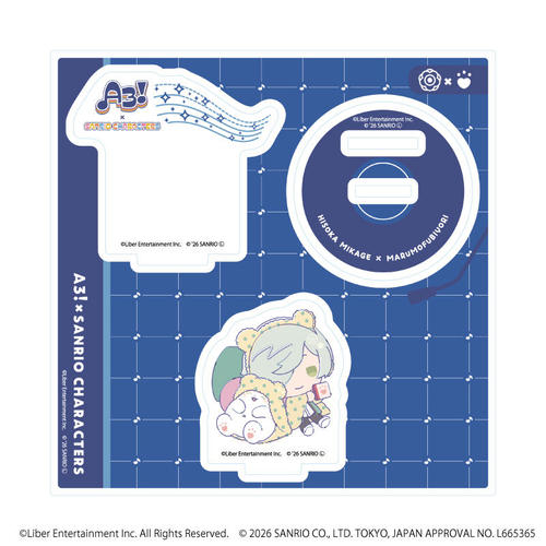 ���ٽ������ڰ� �uA3! �~ Sanrio characters�v 45 / ��e�� �~ �܂���ӂт�� (���� �׽�) 