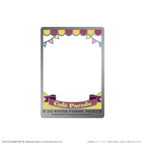 �����Ͻ�� SideM �d�����޹�� Cafe Parade WPF Ver. 