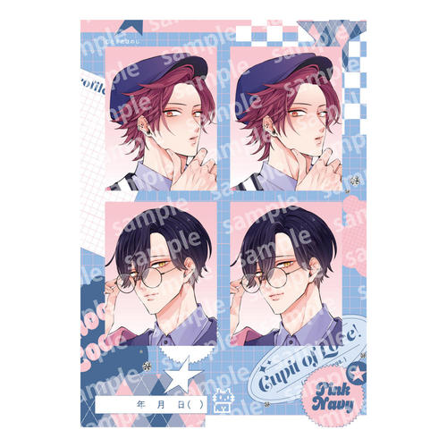 �����̫ĕ���� PINK / NAVY TRAD. CLUB Ver. �˂��͂˂��炵������ 