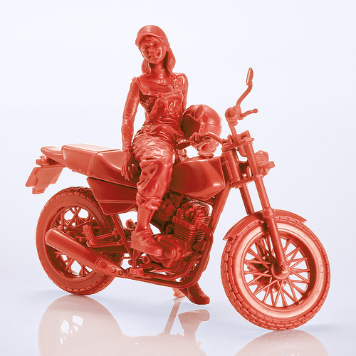 PLAMAX MF-103 Rider's portrait Honda FTR 223 گ�� [��׽������� ���] 