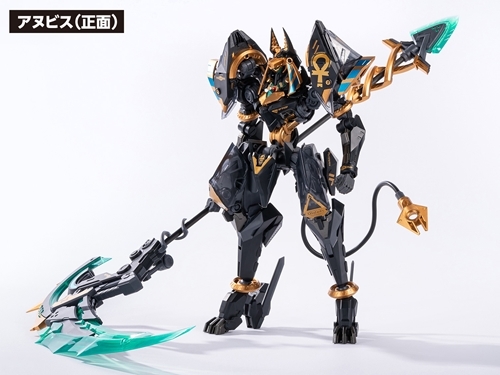 ROBOT BUILDذ RB-12ah ANUBIS & HORUS Transformation Package 