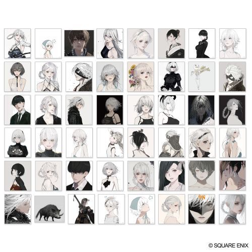 NieR Series ƐFڸ illustration by D.K Vol. 2 BOX 