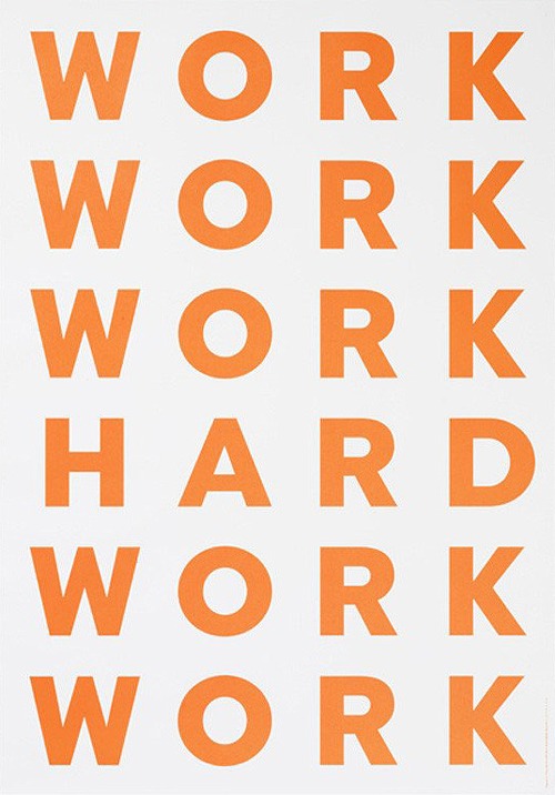 PLAYTYPE Work Hard 