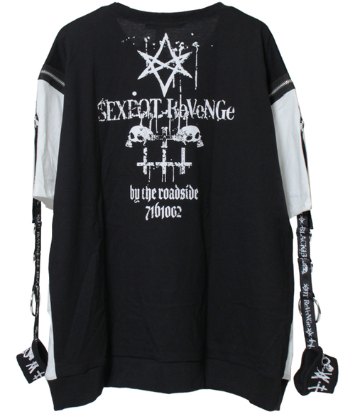 ŕP BONDAGE WRIST SHOULDER ZIP Ŀ {~{