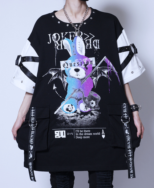 DEATH BUNNY BLACK ROCK BONDAGE ޯ Ŀ { x {F