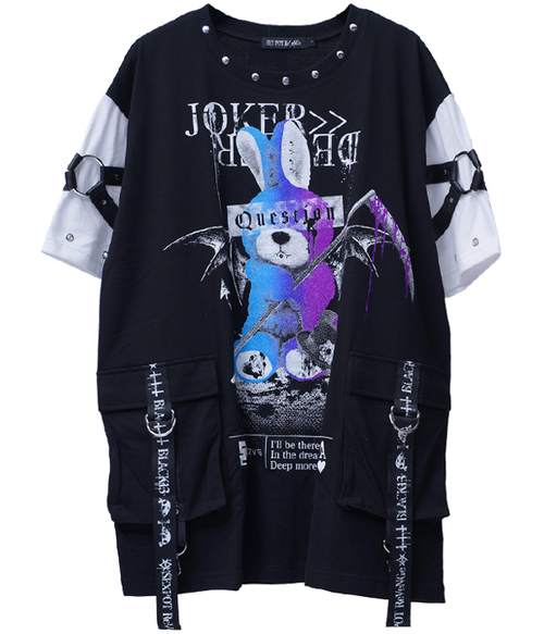 DEATH BUNNY BLACK ROCK BONDAGE ޯ Ŀ { x {F