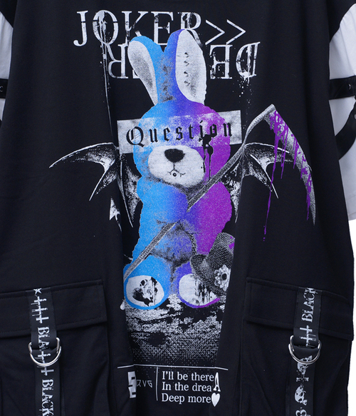DEATH BUNNY BLACK ROCK BONDAGE ޯ Ŀ { x {F