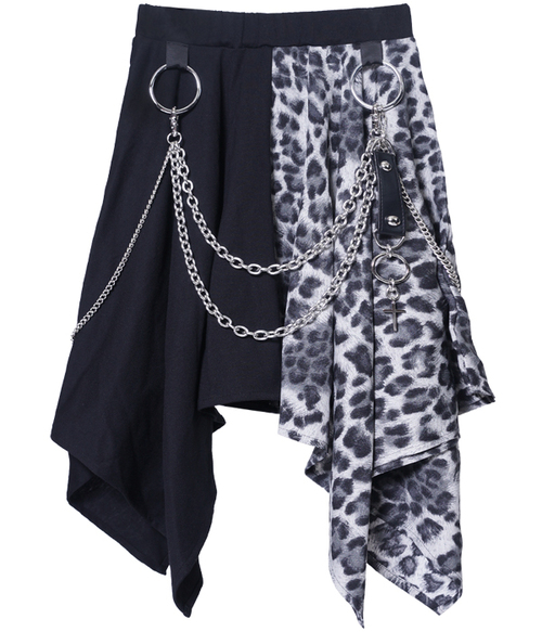 CUSTOM PUNKISH LEOPARD BICOLOR ذ  ˮ{