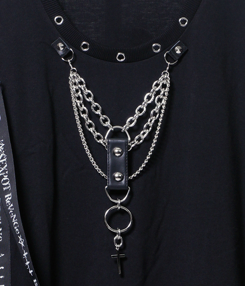 CUSTOM PUNKISH LOGO BELT CHECK ڲ԰ Ŀ {