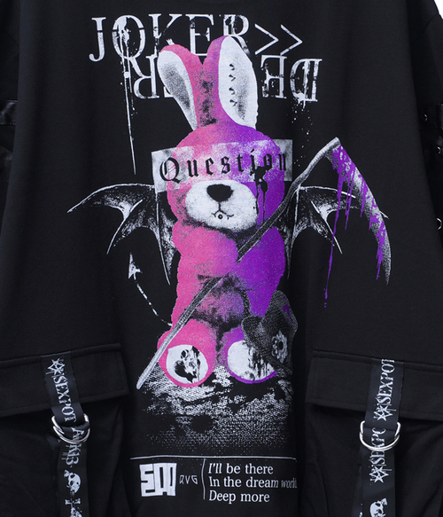 DEATH BUNNY BLACK ROCK BONDAGE ޯ Ŀ  x {ݸ