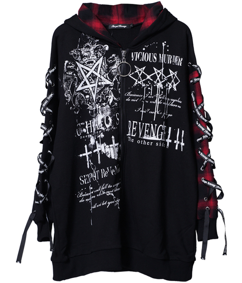 MAJESTIC ROSE LACE UP SLEEVE BIG DESIGN ޯ ߰ {~{