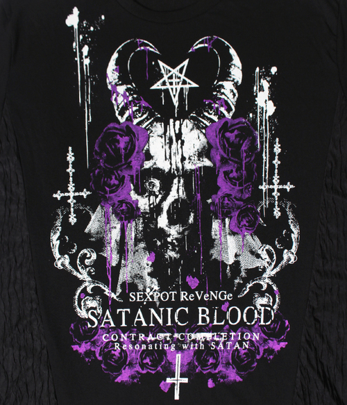 SATANIC BLOOD WASHER DESIGN ݸ Ŀ  x  + 