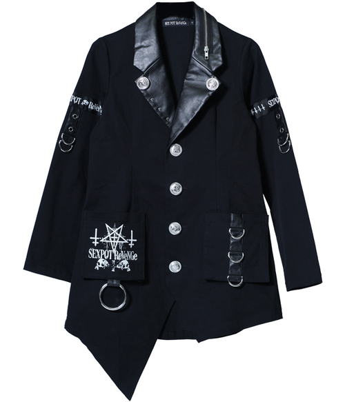 RELIC OF SKULL SATANIC CROSS PUNKISH ެ ~