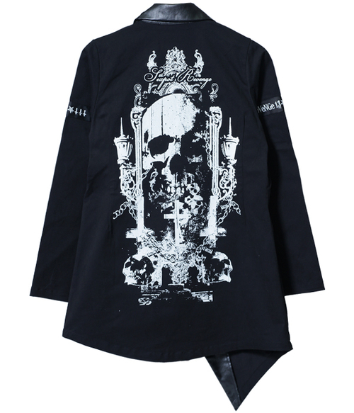RELIC OF SKULL SATANIC CROSS PUNKISH ެ ~