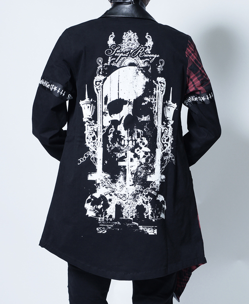 RELIC OF SKULL SATANIC CROSS PUNKISH ެ {~
