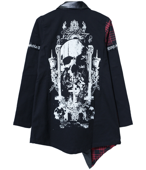 RELIC OF SKULL SATANIC CROSS PUNKISH ެ {~