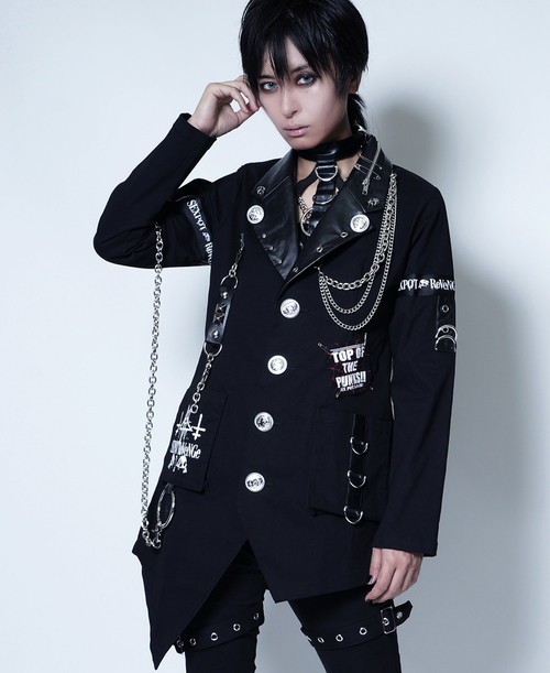 CUSTOM SATANIC CROSS PUNKISH �ެ��� ���{��