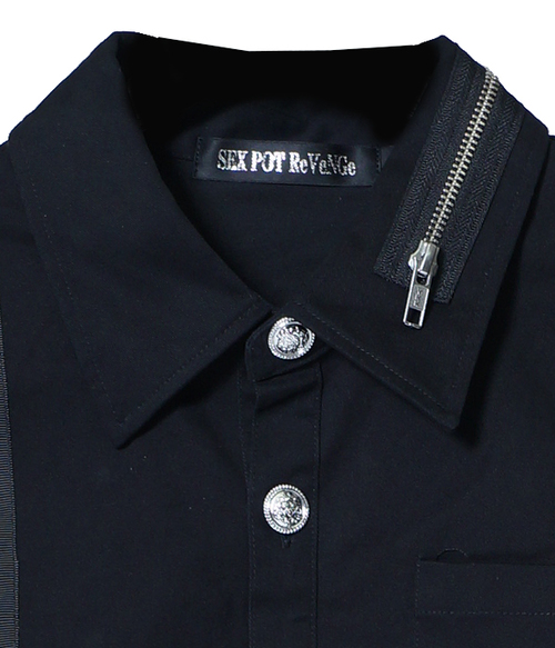 SKULL DARK PUNKISH CHECK ��� �ެ��� ��+������