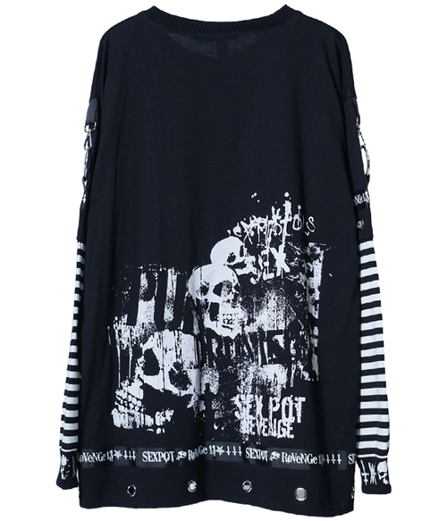 NEUROSIS BUNNY LOGO BELT BORDER BIG ��Ŀ� ���{�����ް�ް