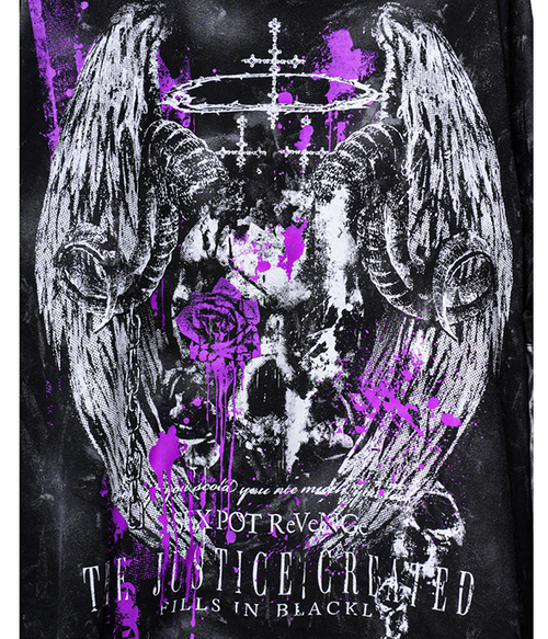 Grunge Bondage Leopard Sleeve Cutsew Justice Created ��+ˮ���/��+��/���ް