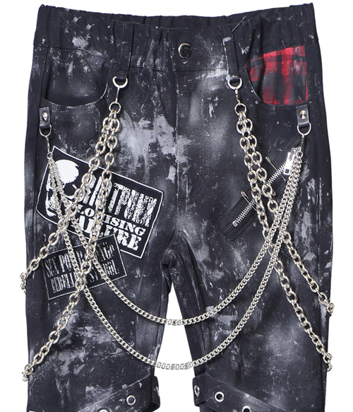 CUSTOM VICIOUS MURDER PUNKISH ZIP ���� ��+������