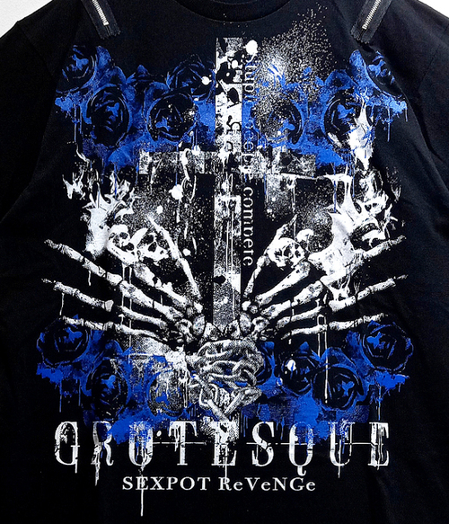 GROTESQUE SHOULDER ZIP BIG Ŀ  x {