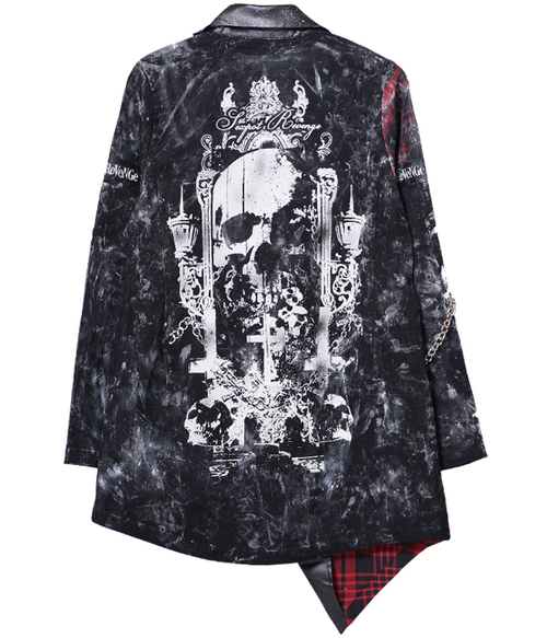 CUSTOM RELIC OF SKULL SATANIC CROSS PUNKISH ެ + x ݼމH