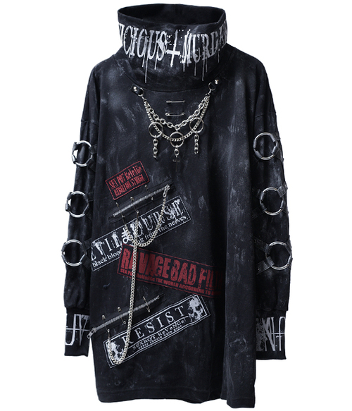 CUSTOM VICIOUS MURDER HIGH NECK ����ް�� ��Ŀ� ��