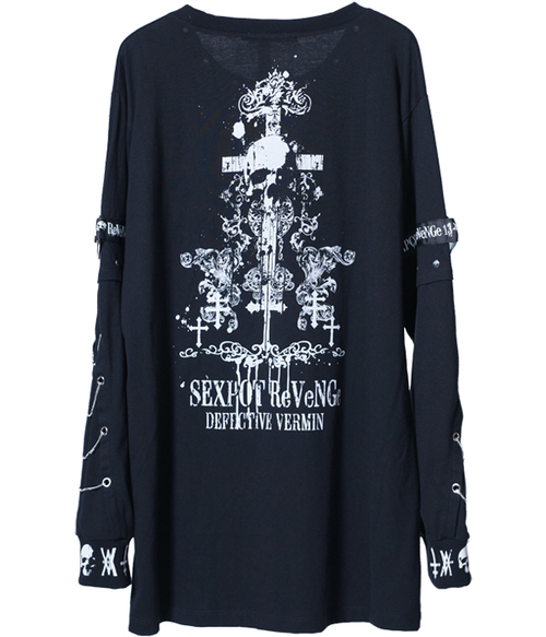 BONDAGE CHAIN SLEEVE PUNKISH ��Ŀ� ��