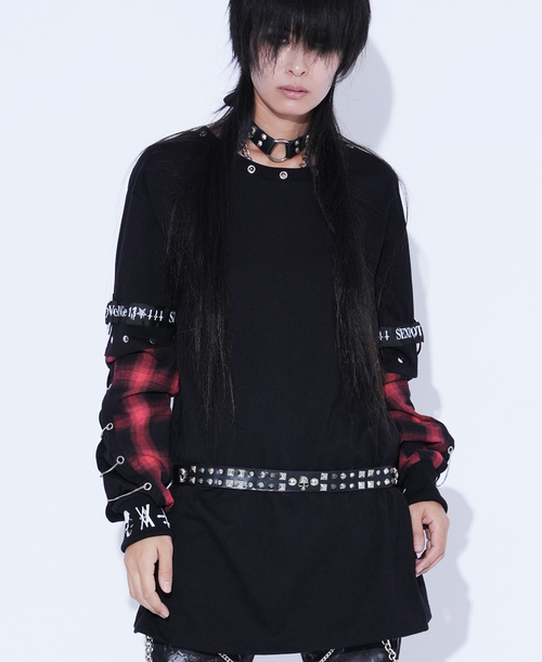 BONDAGE CHAIN SLEEVE PUNKISH ��Ŀ� ���{������