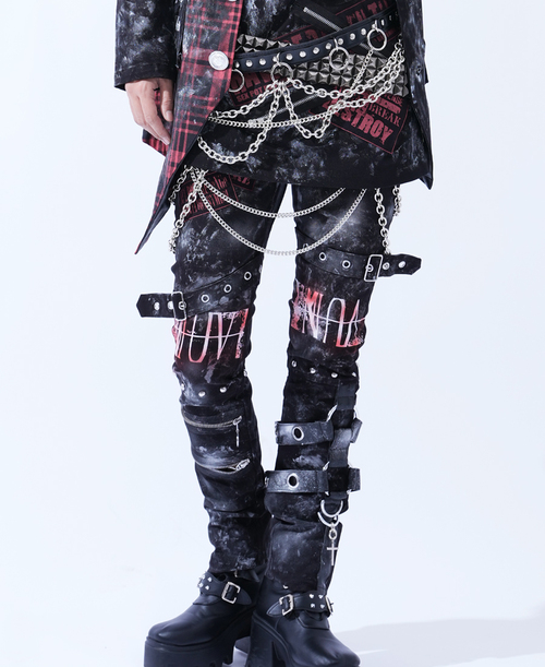 CUSTOM VICIOUS MURDER PUNKISH ZIP ���� ��