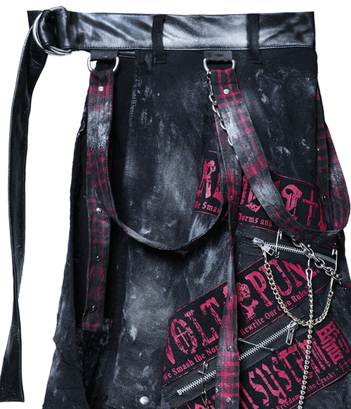 Custom Punkish Gauze Flap 