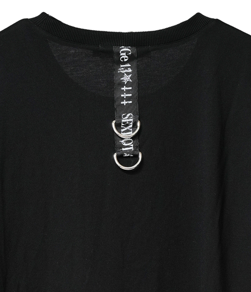 ZIP SLEEVE BORDER PUNKISH ��Ŀ� �����ް�ް