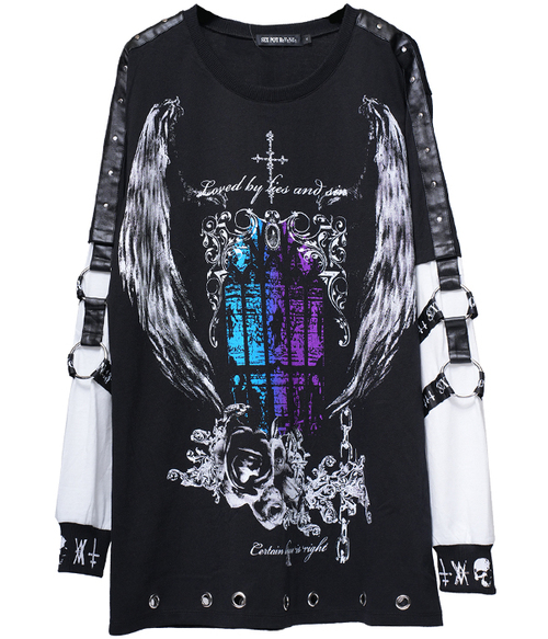 HOLY GATE STUDS & BELT DESIGN PUNKISH ��Ŀ� ��