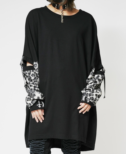 BONDAGE LEOPARD SLEEVE ��Ŀ� ���{ˮ���