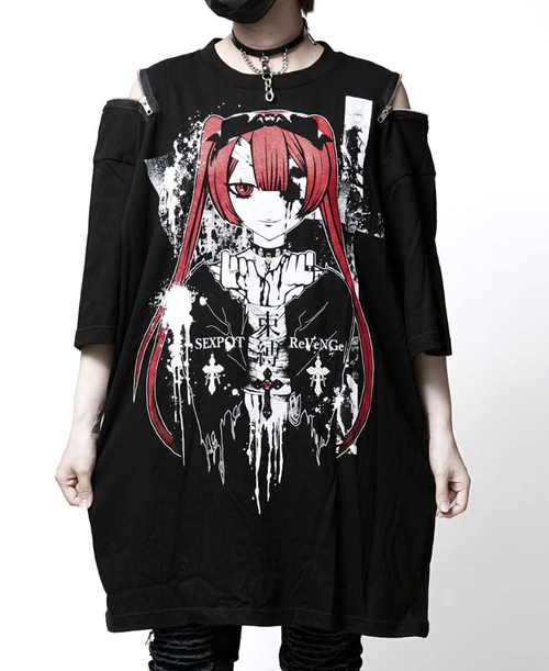 Shoulder Zip Big Cutsew ���� 