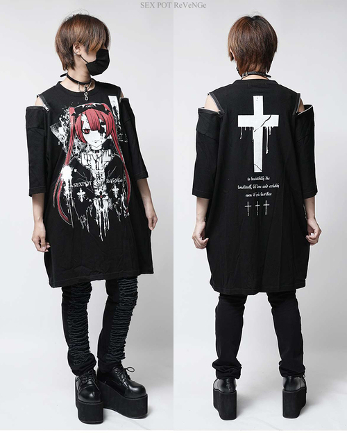 Shoulder Zip Big Cutsew ���� 