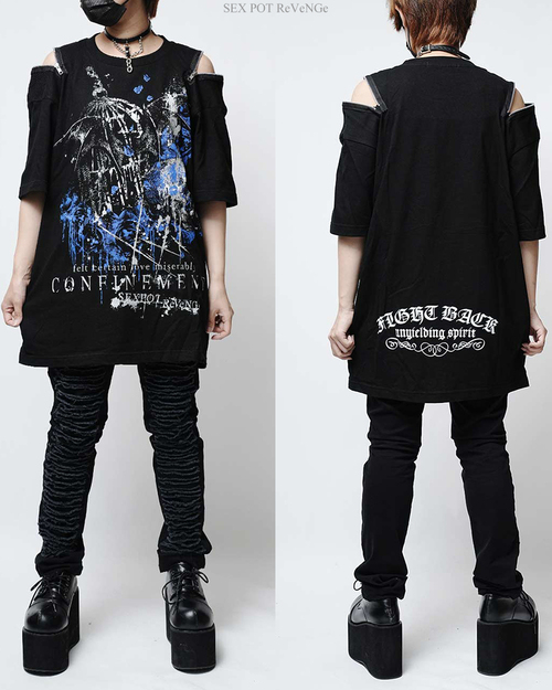 Shoulder Zip Original Cutsew Love XXX 