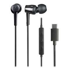 [INNER EAR HEADPHONE] audio-technica/��Ű�԰ͯ����/USB Type-C/ATH-CKD30C BK ��ׯ�