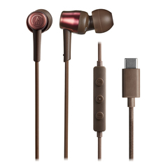 [INNER EAR HEADPHONE] audio-technica/��Ű�԰ͯ����/USB Type-C/ATH-CKD30C BW ��׳�