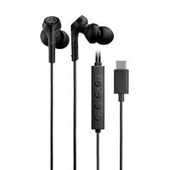 yINNER EAR HEADPHONEzaudio-technica/Ű԰ͯ/ɲ޷ݾݸUSB Type-C/ATH-CKS330NC BK ׯ