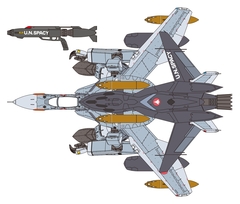 ϸ۽��� 1/72 VF-0A �޳��� w/�ް�� 